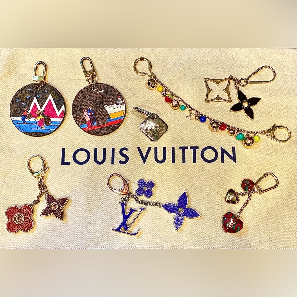 Louis Vuitton bag charms